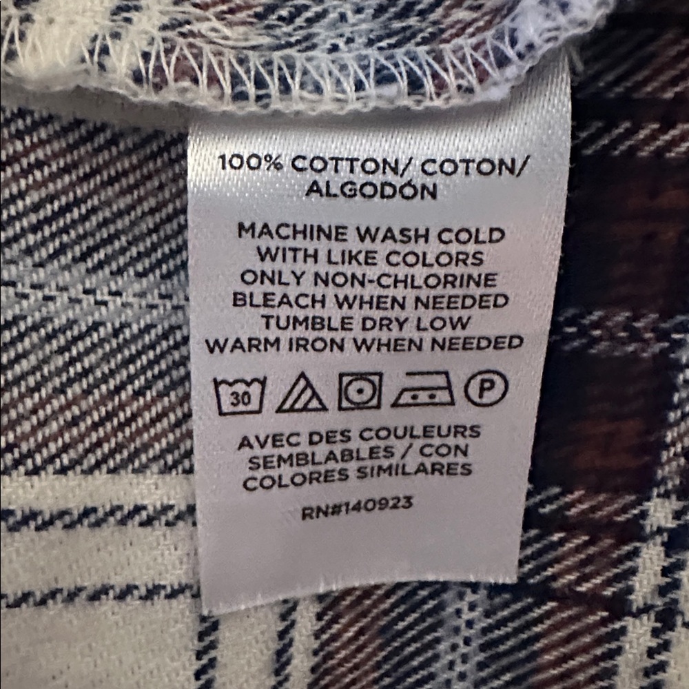 Loft flannel Top - Picture 5 of 5